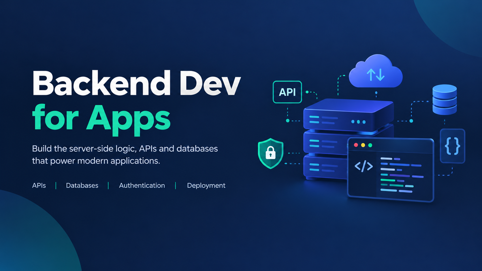Backend Development for College Students