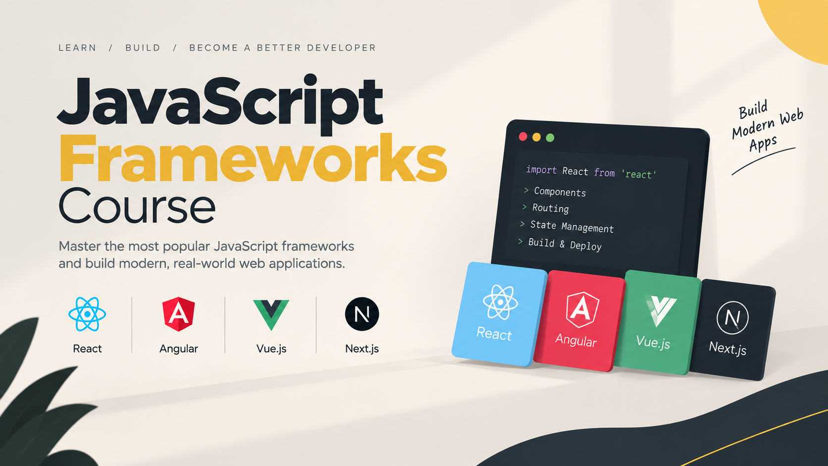 JavaScript Frameworks Course